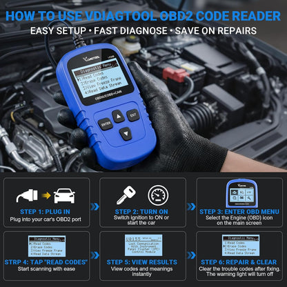 RevCore OBD2 Scanner Diagnostic Tool